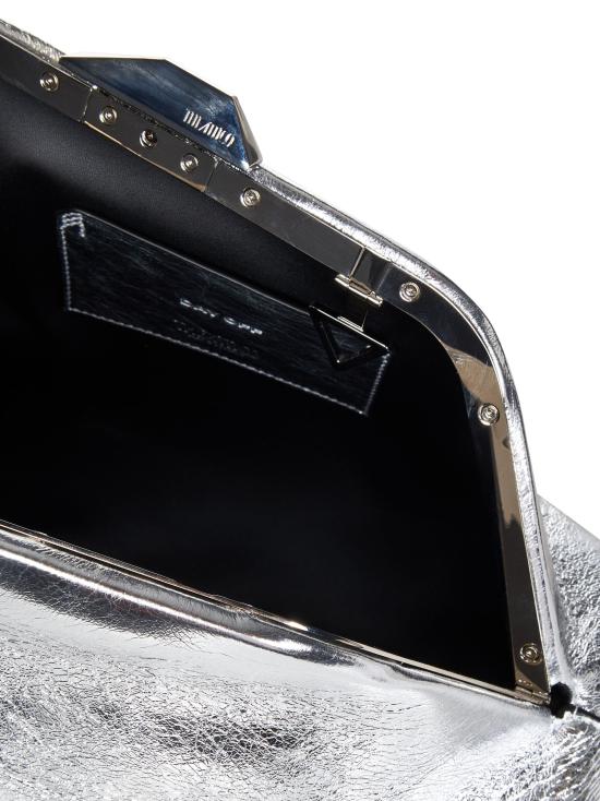 24FW 디 아티코 클러치/파우치 246WAH49L070 002 Silver - THE ATTICO