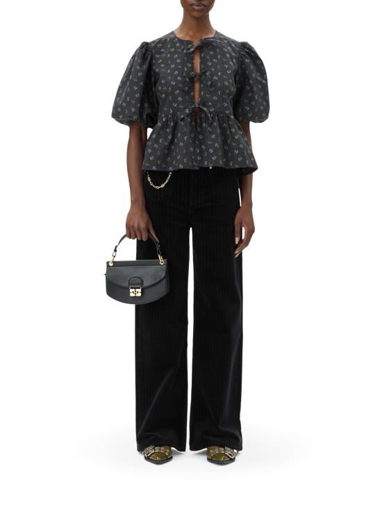  가니 토트백 A6349099 BLACK Black - GANNI