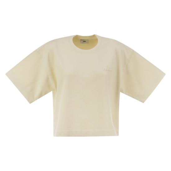 오트리 반팔 티셔츠 TSPW CREAM
