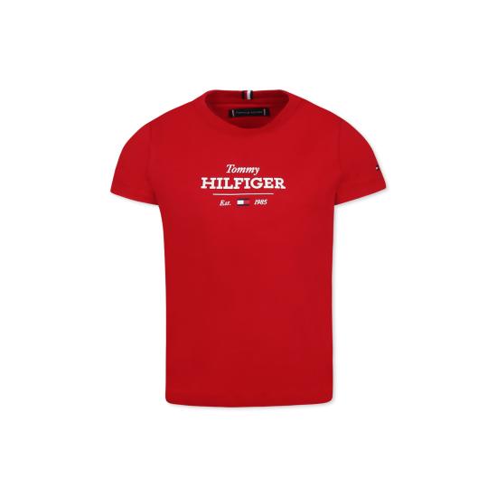 25SS [키즈] 타미힐피거 티셔츠 24F THKB0KB09356J KB0KB09356 XLD RED