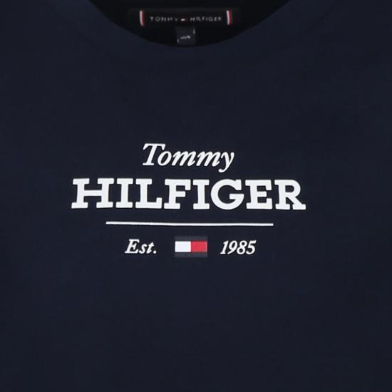 25SS [키즈] 타미힐피거 티셔츠 24F THKB0KB09356J KB0KB09356 C1G BLUE - TOMMY HILFIGER