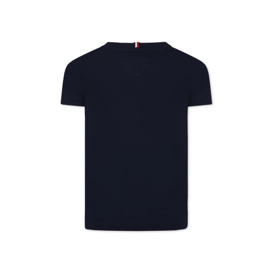 25SS [키즈] 타미힐피거 티셔츠 24F THKB0KB09356J KB0KB09356 C1G BLUE - TOMMY HILFIGER