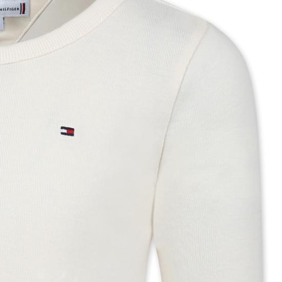 25SS [키즈] 타미힐피거 탑 24F THKG0KG08299J KG0KG08299 AEF IVORY - TOMMY HILFIGER