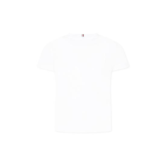 25SS [키즈] 타미힐피거 티셔츠 24F THKG0KG08298J KG0KG08298 YBR WHITE - TOMMY HILFIGER