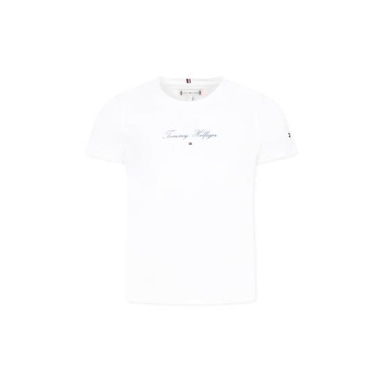 25SS [키즈] 타미힐피거 티셔츠 24F THKG0KG08298J KG0KG08298 YBR WHITE