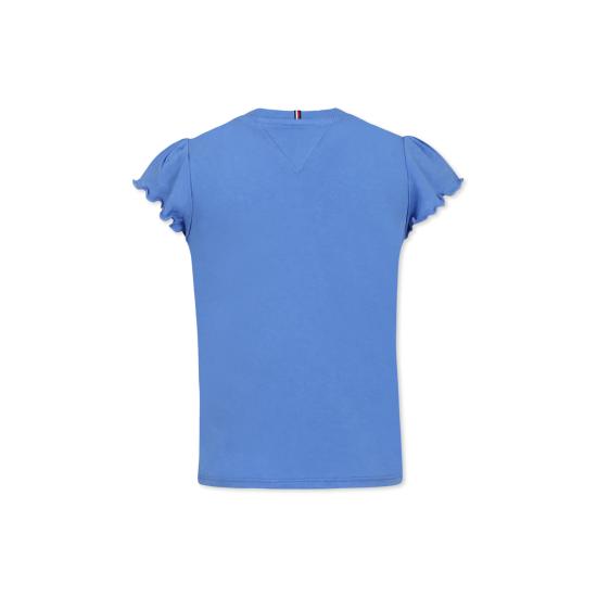 25SS [키즈] 타미힐피거 티셔츠 24F THKG0KG07052J KG0KG07052 C30 LIGHT BLUE - TOMMY HILFIGER