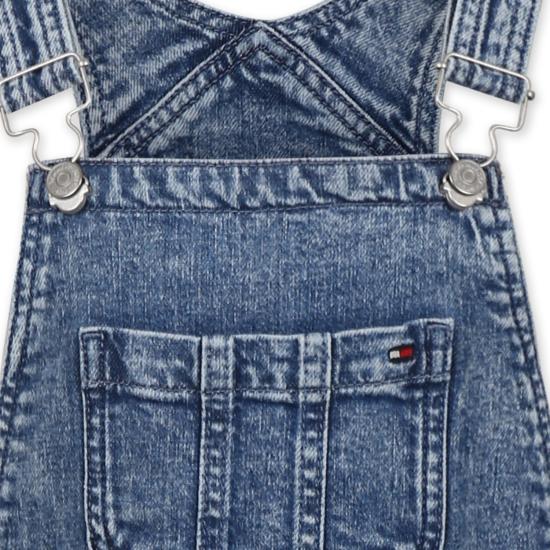 25SS [키즈] 타미힐피거 오버롤 24F THKS0KS00615J KS0KS00615 1BJ DENIM - TOMMY HILFIGER