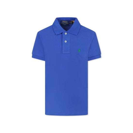 26SS [키즈] 랄프 로렌 폴로 셔츠 708857183 TRAVEL BLUE C6133