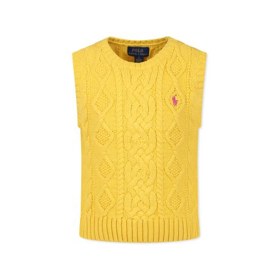 25SS [키즈] 랄프 로렌 베스트 956963001 CANARY YELLOW W BELMNT