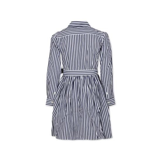 25SS [키즈] 랄프 로렌 원피스 934134003 NEWPORT NAVY WHITE BLUE - RALPH LAUREN