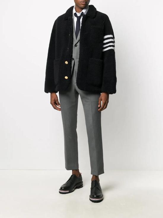  톰브라운 자켓 MJU533X02821 navy - THOM BROWNE