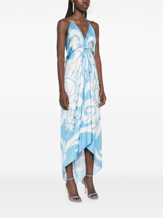 25SS 에트로 롱 원피스 WRPA0001 AK754X0888 Light Blue - ETRO