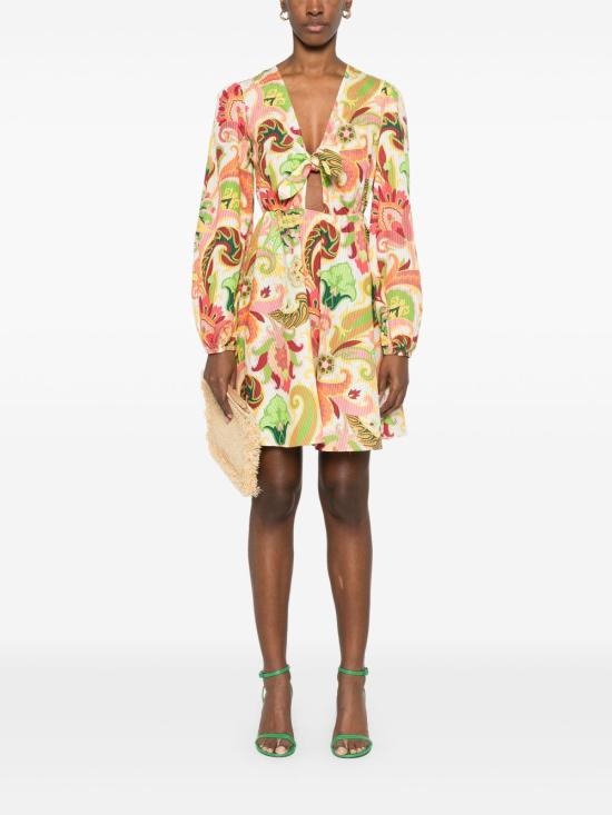 25SS 에트로 숏 원피스 WRHA0196 AK753X0805 Pink - ETRO