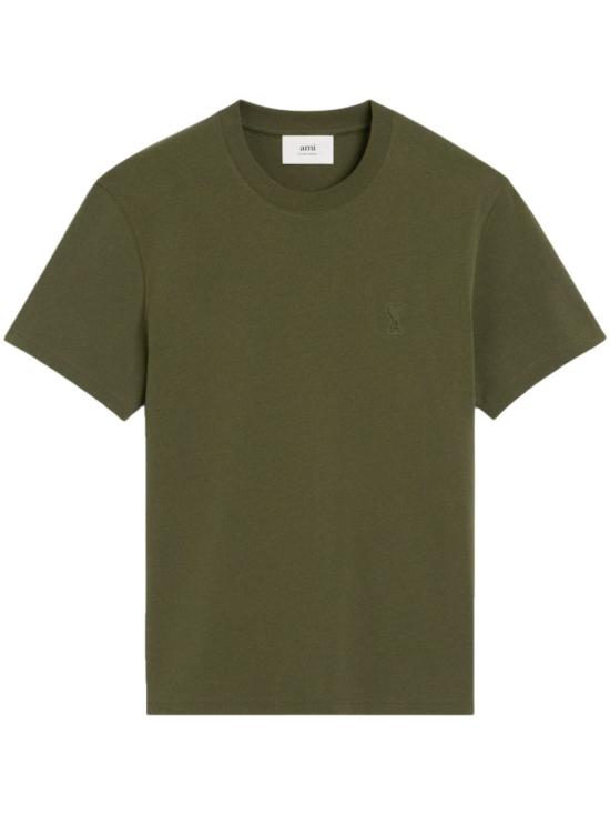  아미 반팔 티셔츠 E25UTS027726 olive green