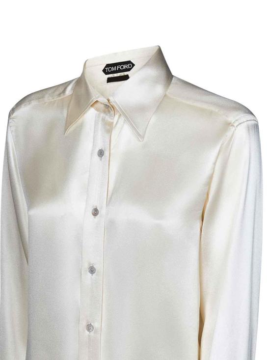  톰포드 셔츠 CA3266FAX1191AW035 White - TOMFORD