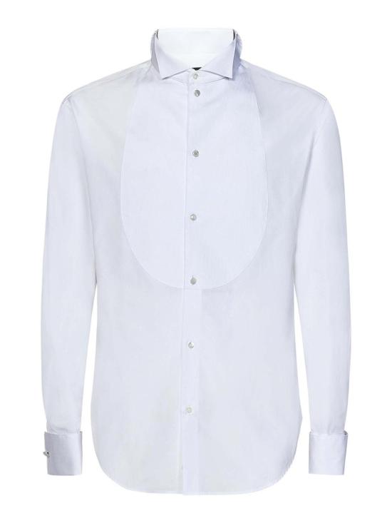 25FW 엠포리오 아르마니 긴팔 셔츠 E31C7G01C29100 White