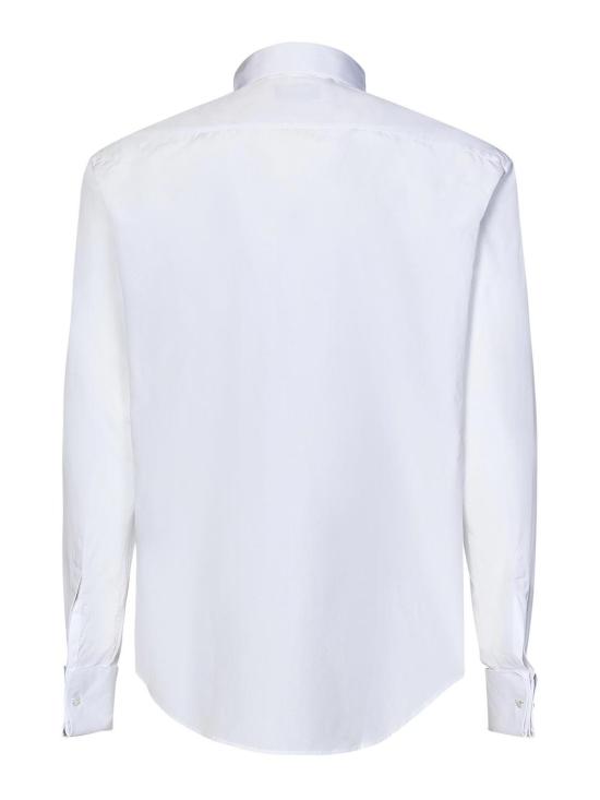 25FW 엠포리오 아르마니 긴팔 셔츠 E31C7G01C29100 White - EMPORIO ARMANI