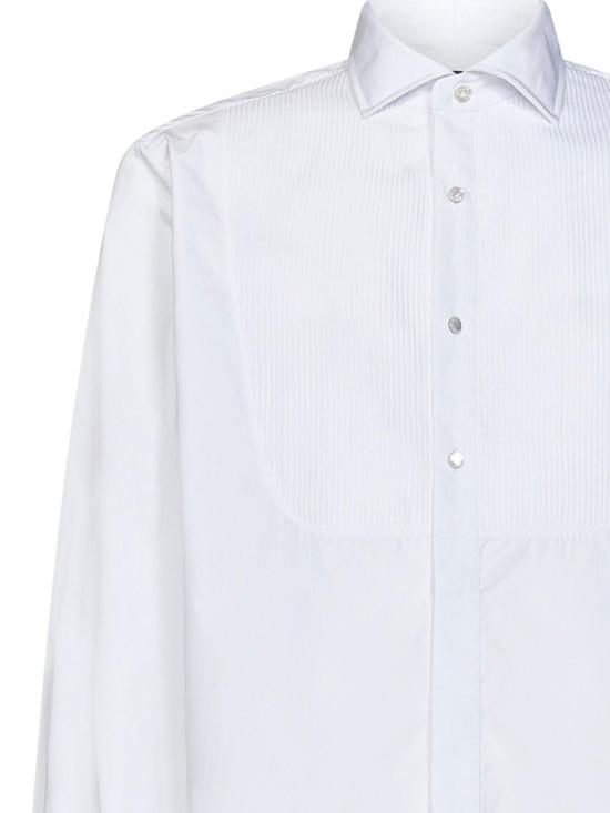  라르디니 긴팔 셔츠 EPQUARTOCNC2025P105E White - LARDINI