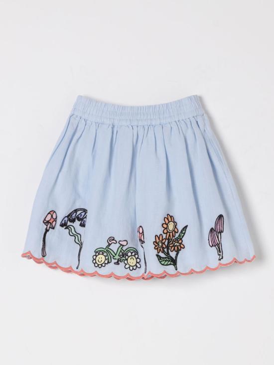 25SS [키즈] 스텔라 맥카트니 스커트 TW7A01Z0138 652 Gnawed Blue - STELLA MCCARTNEY