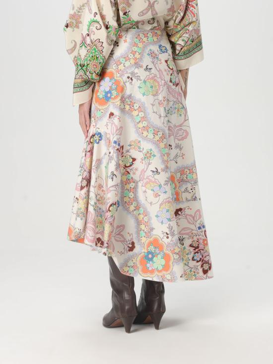 25SS 에트로 스커트 WRFA009599SA5I6 X0803 Yellow Cream - ETRO