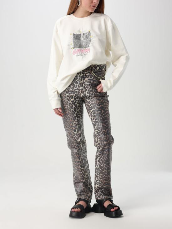 25SS 가니 데님 팬츠 J1608 943 Brown - GANNI