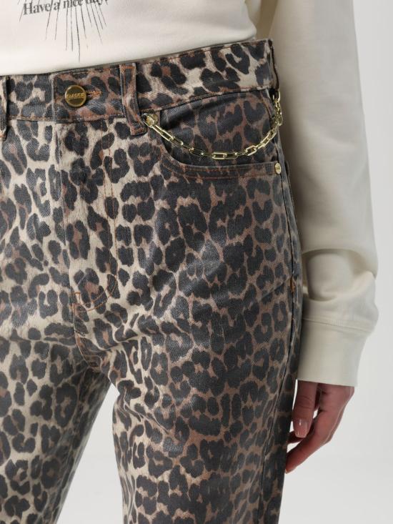 25SS 가니 데님 팬츠 J1608 943 Brown - GANNI