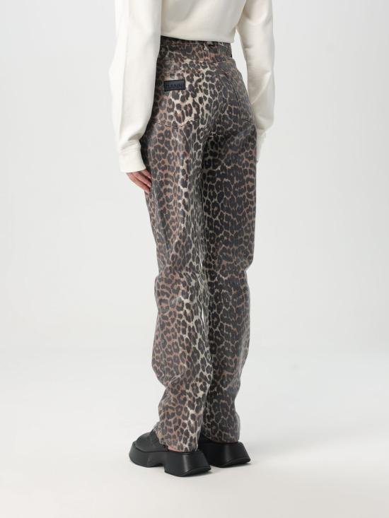 25SS 가니 데님 팬츠 J1608 943 Brown - GANNI