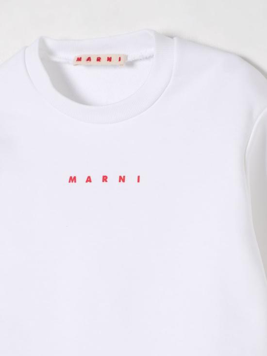 25SS [키즈] 마르니 풀오버 M01408M00V0 0M100 White - MARNI