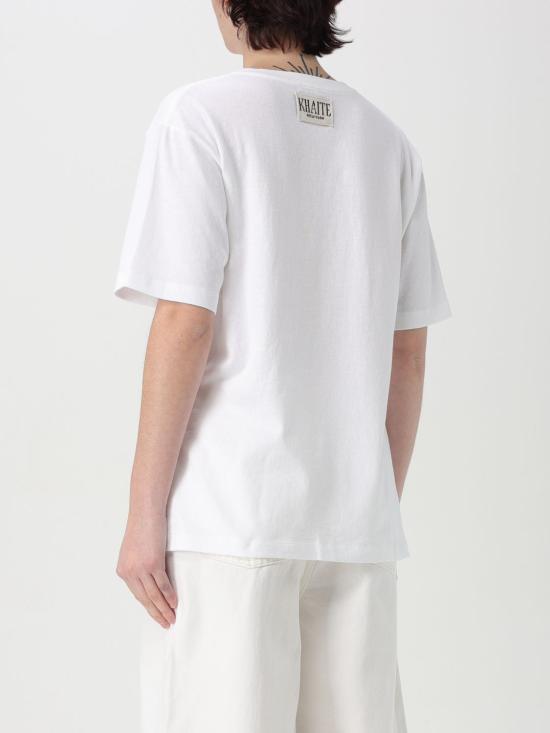 25FW 케이트 반팔 티셔츠 2196138 100 White - KHAITE