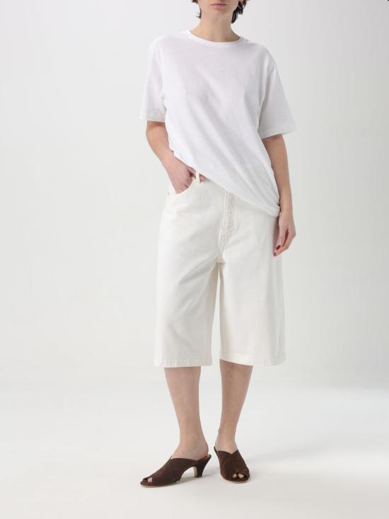 25FW 케이트 반팔 티셔츠 2196138 100 White - KHAITE