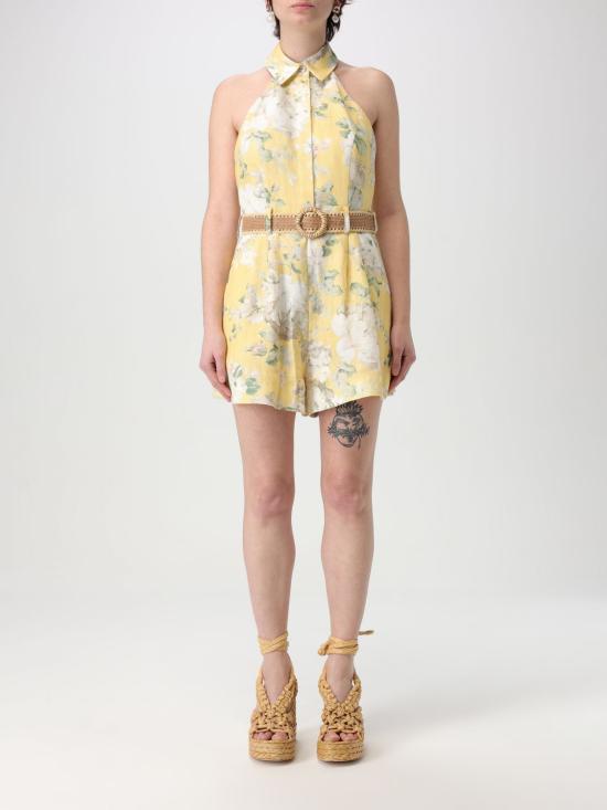 25SS 짐머만 숏 원피스 3117YRS252 YFL Yellow