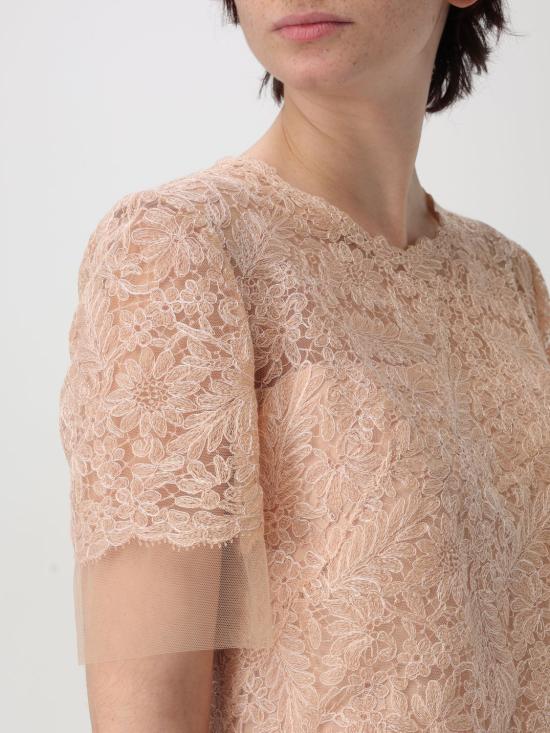 25FW 에르마노 설비노 미디 원피스 D462Q338OEX 41314 Nude - ERMANNO SCERVINO