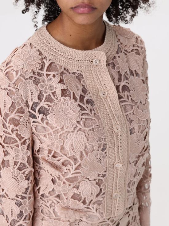 25SS 에르마노 설비노 자켓 D465N336UZG 41314 Nude - ERMANNO SCERVINO