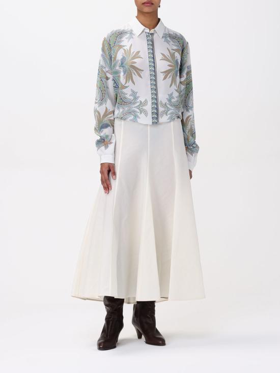 25SS 에트로 블라우스 WRIA0029AK793 X0830 White - ETRO