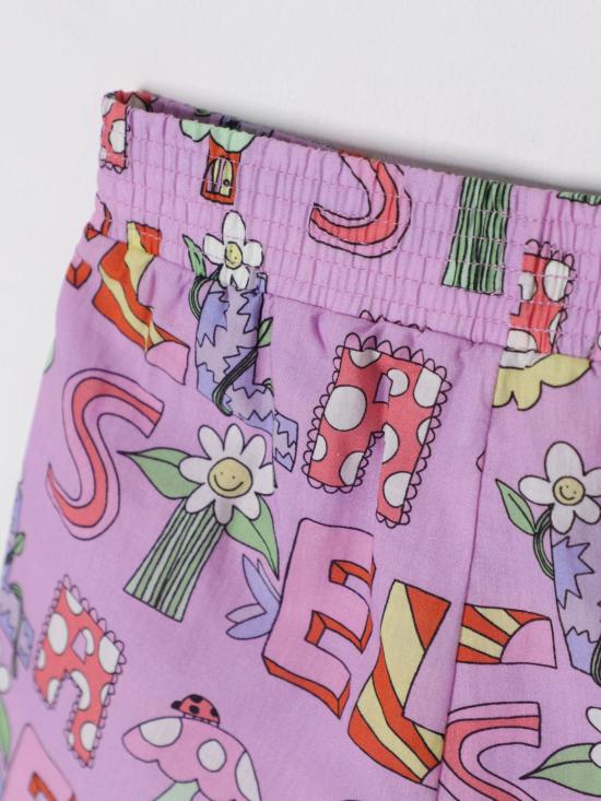 25SS [키즈] 스텔라 맥카트니 쇼츠/버뮤다 TW6A99Z2566 567MC Violet - STELLA MCCARTNEY