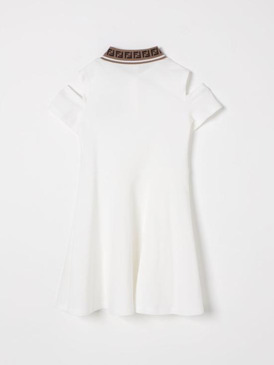 25SS [키즈] 펜디 원피스 JFB752AVP F0TU9 White - FENDI