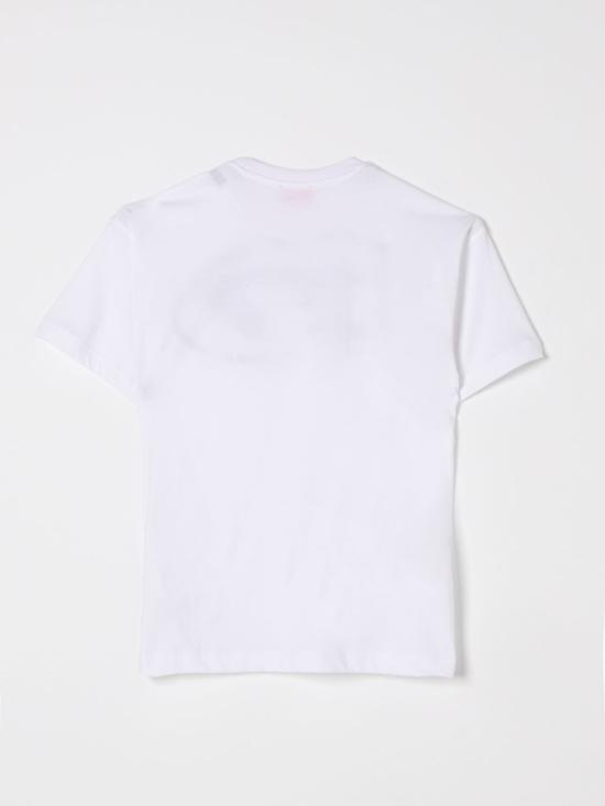 25FW [키즈] 디젤 티셔츠 J02240KYAUN K100 White - DIESEL