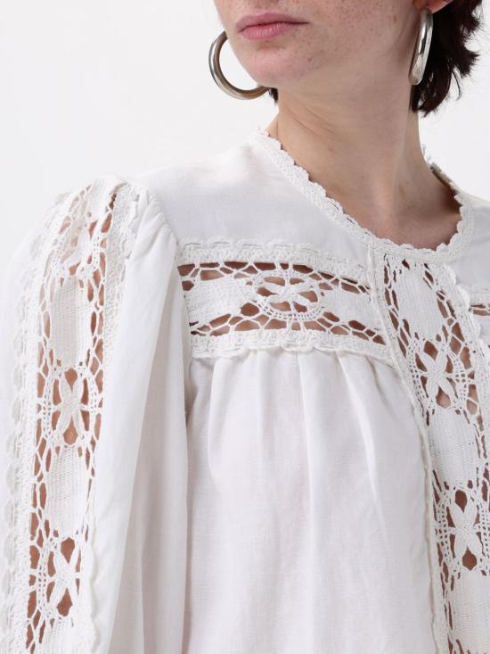 25SS 이자벨마랑에뚜왈 탑 HT0581FAC1J14E 20WH White - ISABEL MARANT ETOILE
