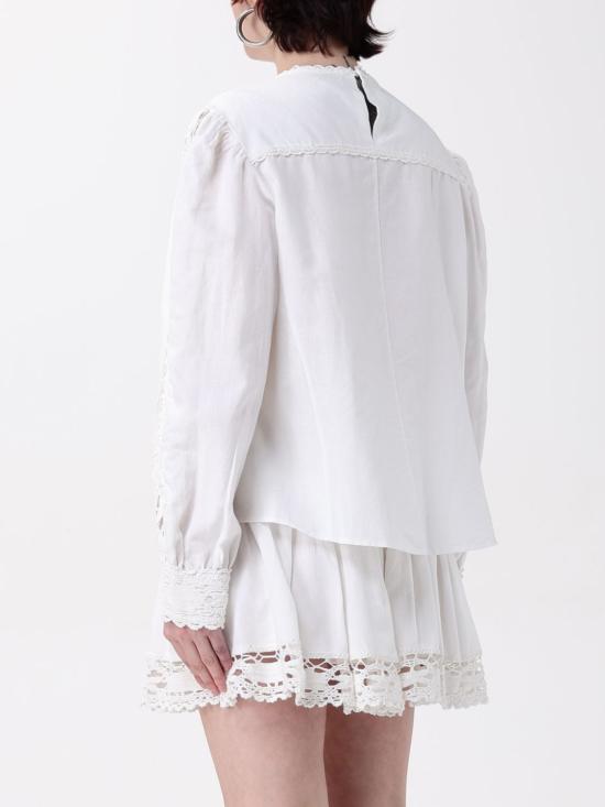 25SS 이자벨마랑에뚜왈 탑 HT0581FAC1J14E 20WH White - ISABEL MARANT ETOILE