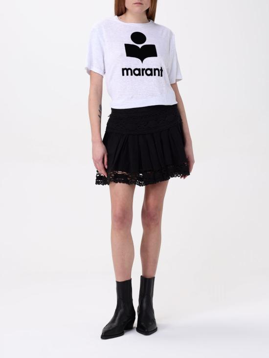25SS 이자벨마랑에뚜왈 반팔 티셔츠 TS0001FBA1N09E 20WH White - ISABEL MARANT ETOILE