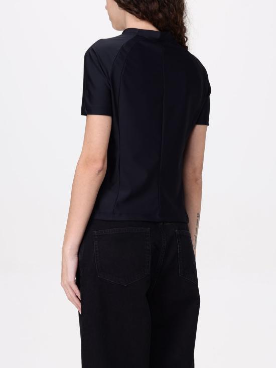 25FW 알렉산더 왕 반팔 티셔츠 4CC1251533 001 Black - ALEXANDER WANG