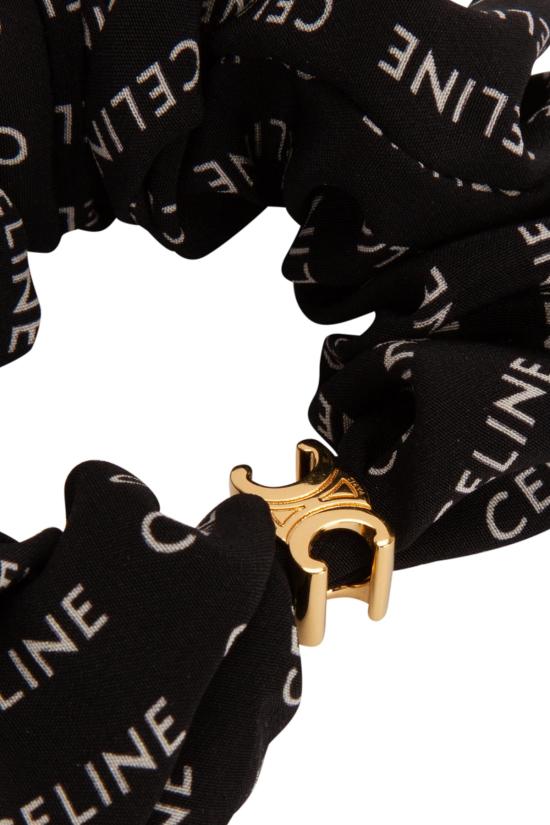 25FW 셀린느 헤어 액세서리 46Y352SIB35OB GOLD BLACK DOM - CELINE