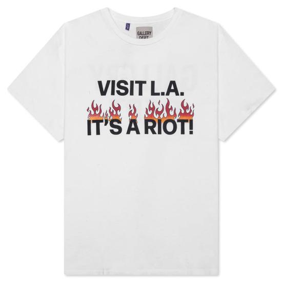  갤러리 디파트먼트 반팔 티셔츠 LRS10012 WHTE WHITE DOM