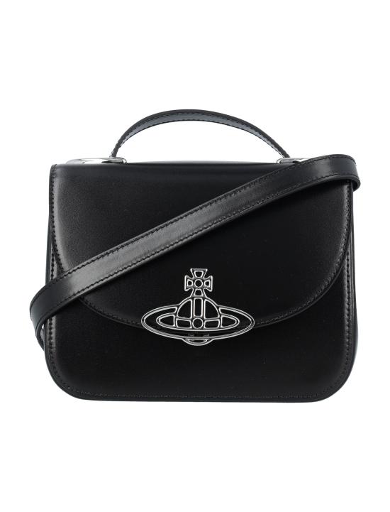  비비안웨스트우드 토트백 48020004WL0077N401 BLACK DOM