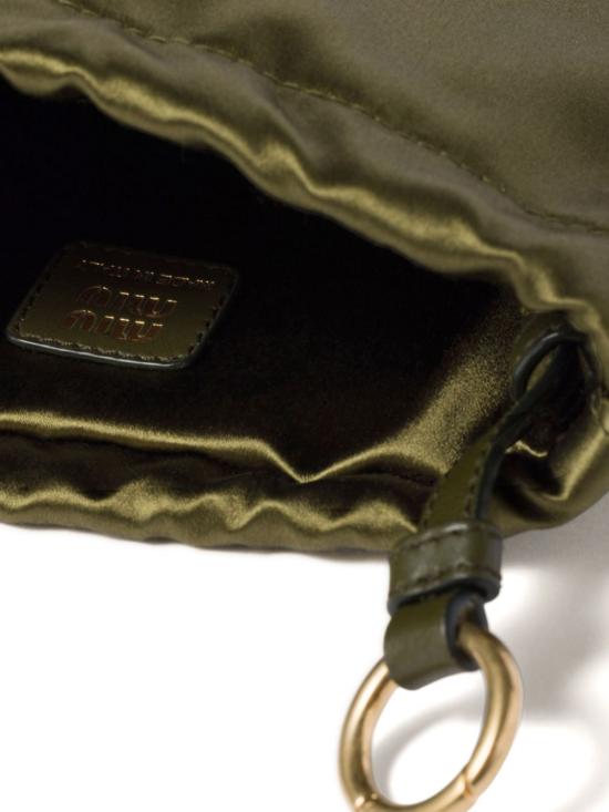  미우미우 뷰티 케이스 5NG010049 olive green - MIU MIU