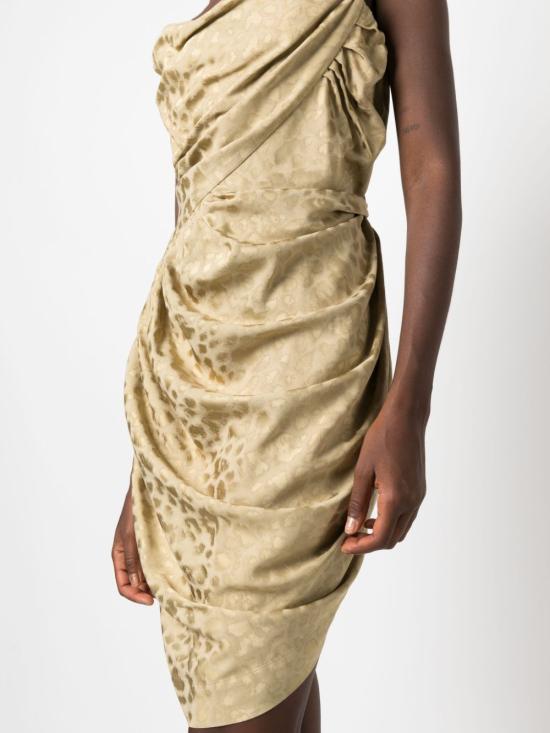  비비안웨스트우드 숏 원피스 1101031XW00LASW gold - VIVIENNE WESTWOOD