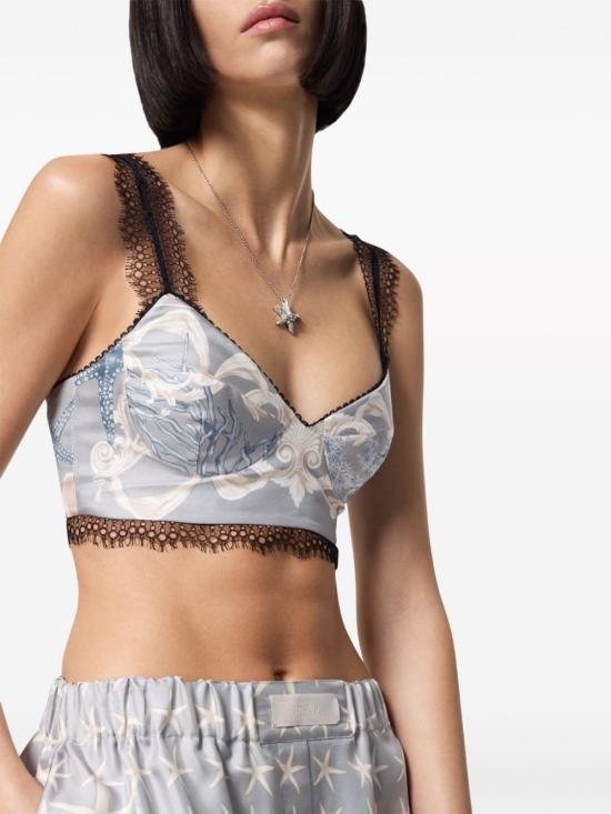  베르사체 민소매 티셔츠 10013471A11526 ice - VERSACE