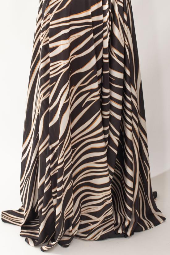  바빌론 롱 스커트 VS00603 MULTICOLOR Black White - BABYLON