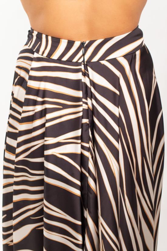  바빌론 롱 스커트 VS00603 MULTICOLOR Black White - BABYLON