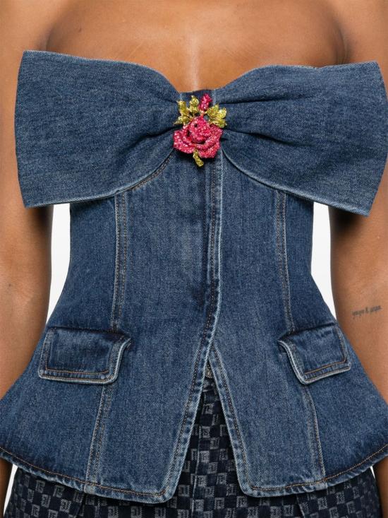  셀프 포트레이트 민소매 티셔츠 RS25810T - SELF PORTRAIT